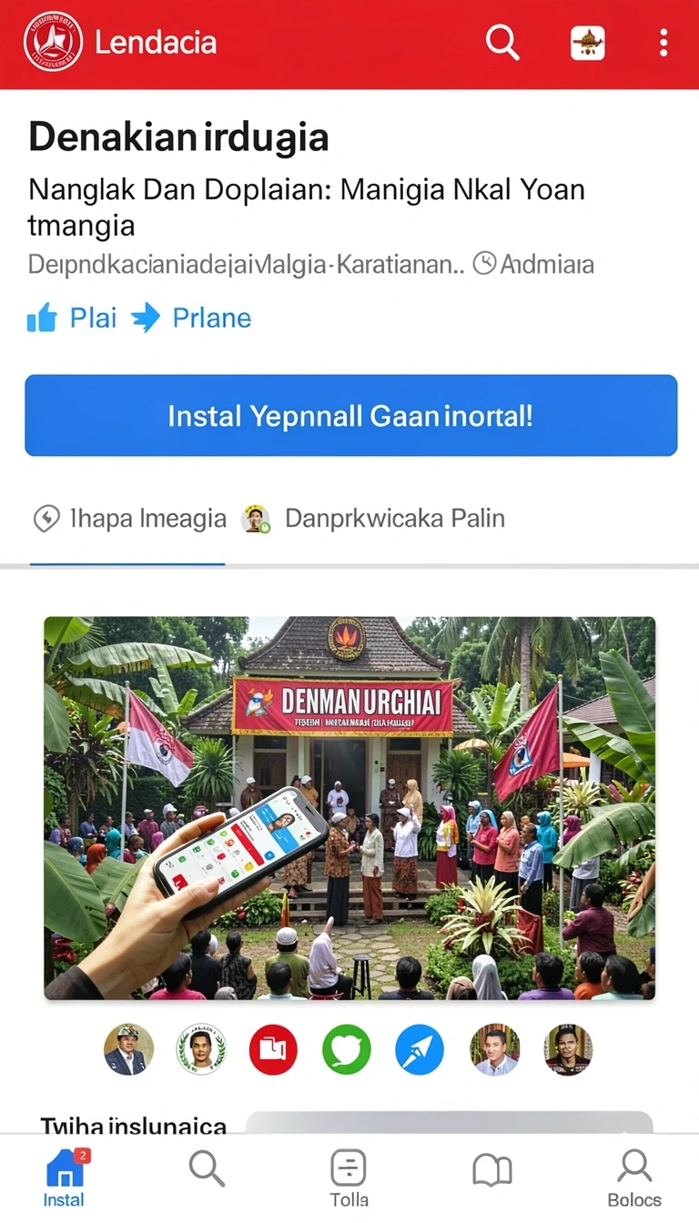Pratinjau layar Cara Download dan Instal langithoki di Android